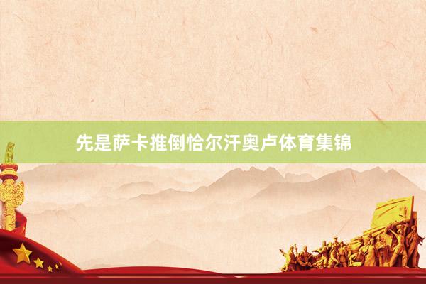 先是萨卡推倒恰尔汗奥卢体育集锦