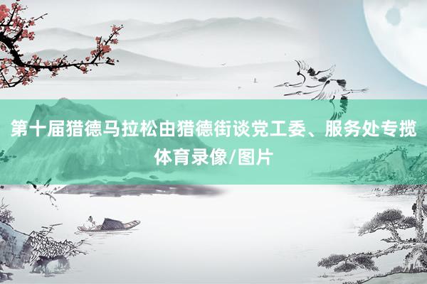 第十届猎德马拉松由猎德街谈党工委、服务处专揽体育录像/图片
