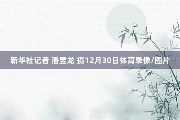 新华社记者 潘昱龙 摄12月30日体育录像/图片
