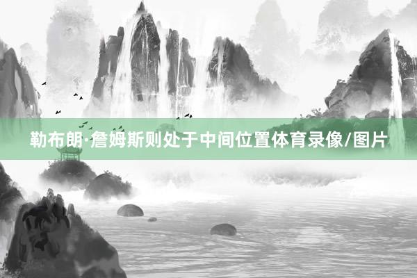 勒布朗·詹姆斯则处于中间位置体育录像/图片