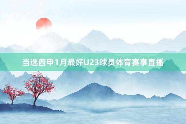当选西甲1月最好U23球员体育赛事直播