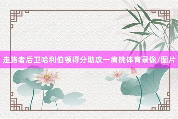 走路者后卫哈利伯顿得分助攻一肩挑体育录像/图片