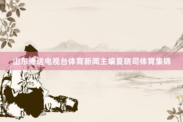山东播送电视台体育新闻主编夏晓司体育集锦