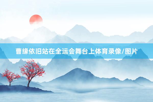 曹缘依旧站在全运会舞台上体育录像/图片